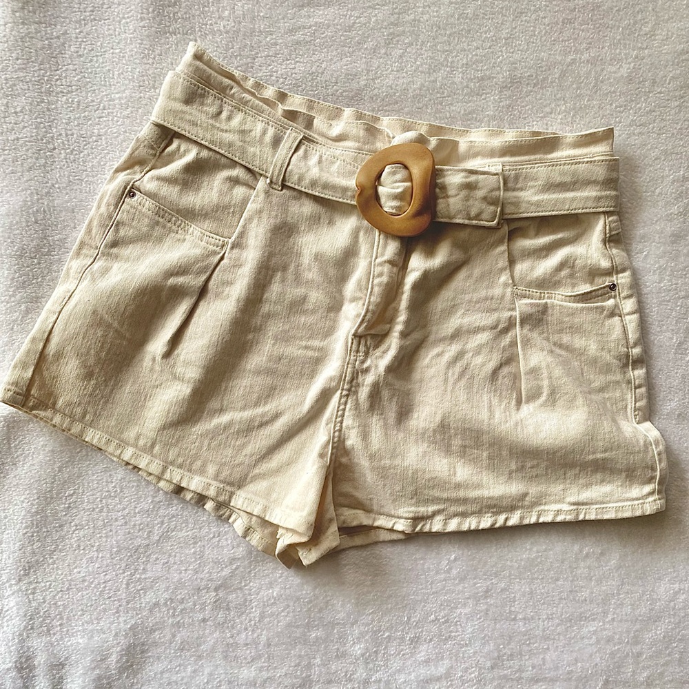 Chic - Denim Mini Shorts